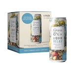 Grass&Co. Liquid Relax (Peach, Chamomile & Reishi) Functional Sparkling Drinks 4x 250ml