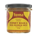 Suma Kidney Bean & Red Pepper Pate 140g