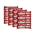 Nakd Fruit & Fibre Strawberry & Raspberry Bars 16x44g