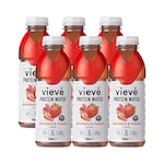 Vieve Strawberry & Rhubarb Protein Water Drinks 6x 500ml