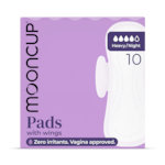 Mooncup Heavy / Night Pads with Wings 10 Pack