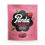 Panda Raspberry Liquorice 200g