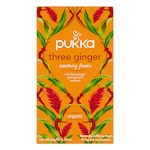 Pukka Organic Three Ginger Tea 20 Tea Bags