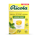 Ricola Lemon Mint Herbal Sweets Box 45g