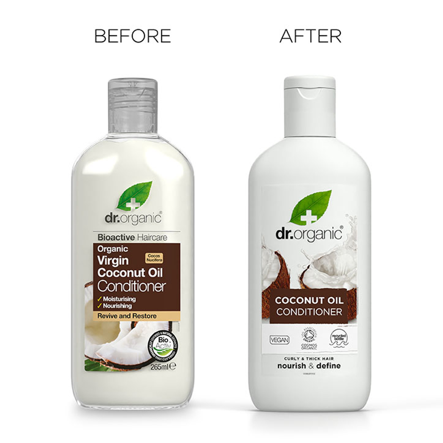 Dr Organic Virgin Coconut Oil Conditioner Holland & Barrett