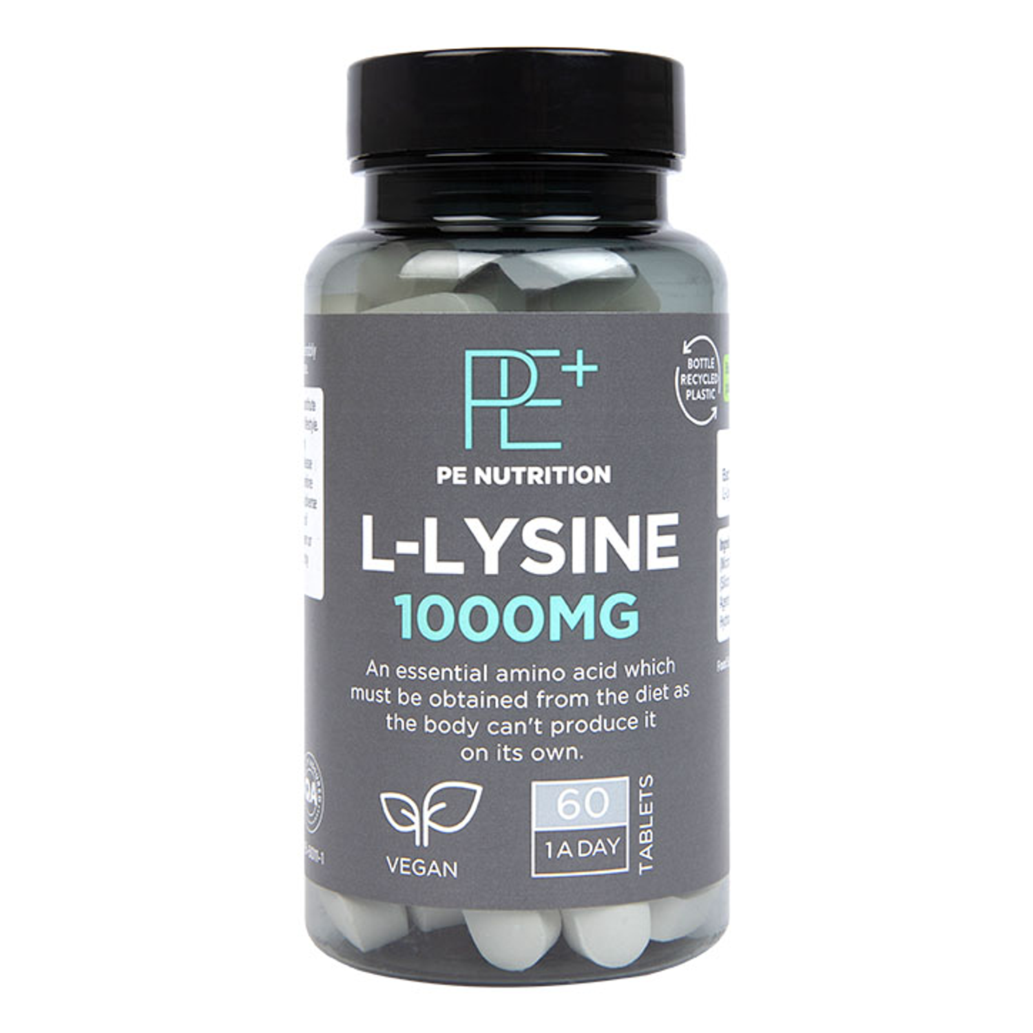 PE Nutrition LLysine 1000mg 60 Tablets