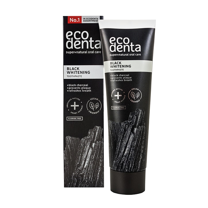 Ecodenta Black Whitening Toothpaste With Black Charcoal 100ml Holland