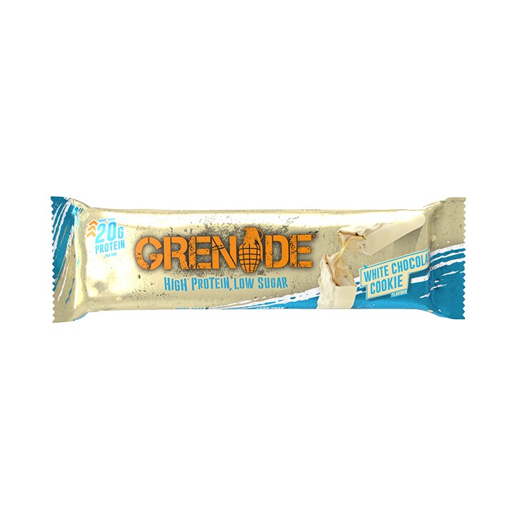 Grenade White Chocolate Cookie Protein Bar 60g