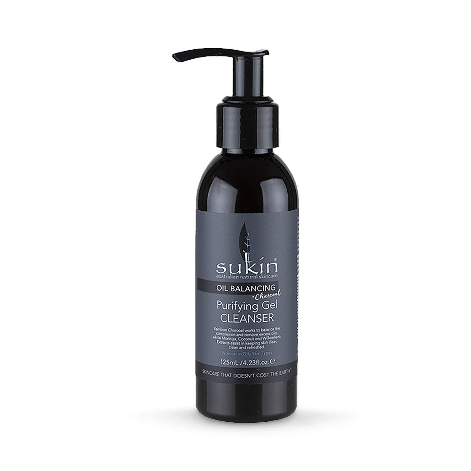 Sukin Oil Balancing + Charcoal Purifying Gel Cleanser | Holland