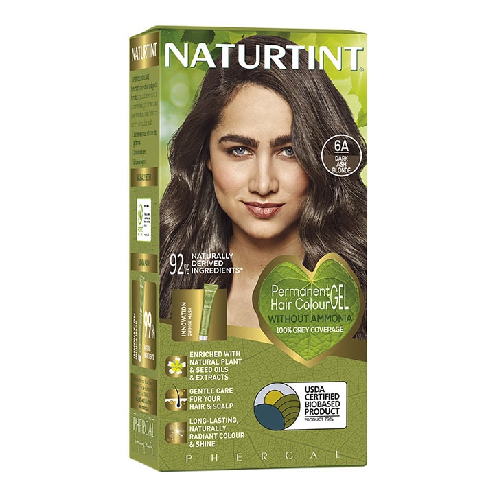 Naturtint Permanent Hair Colour 6A (Dark Ash Blonde)-1