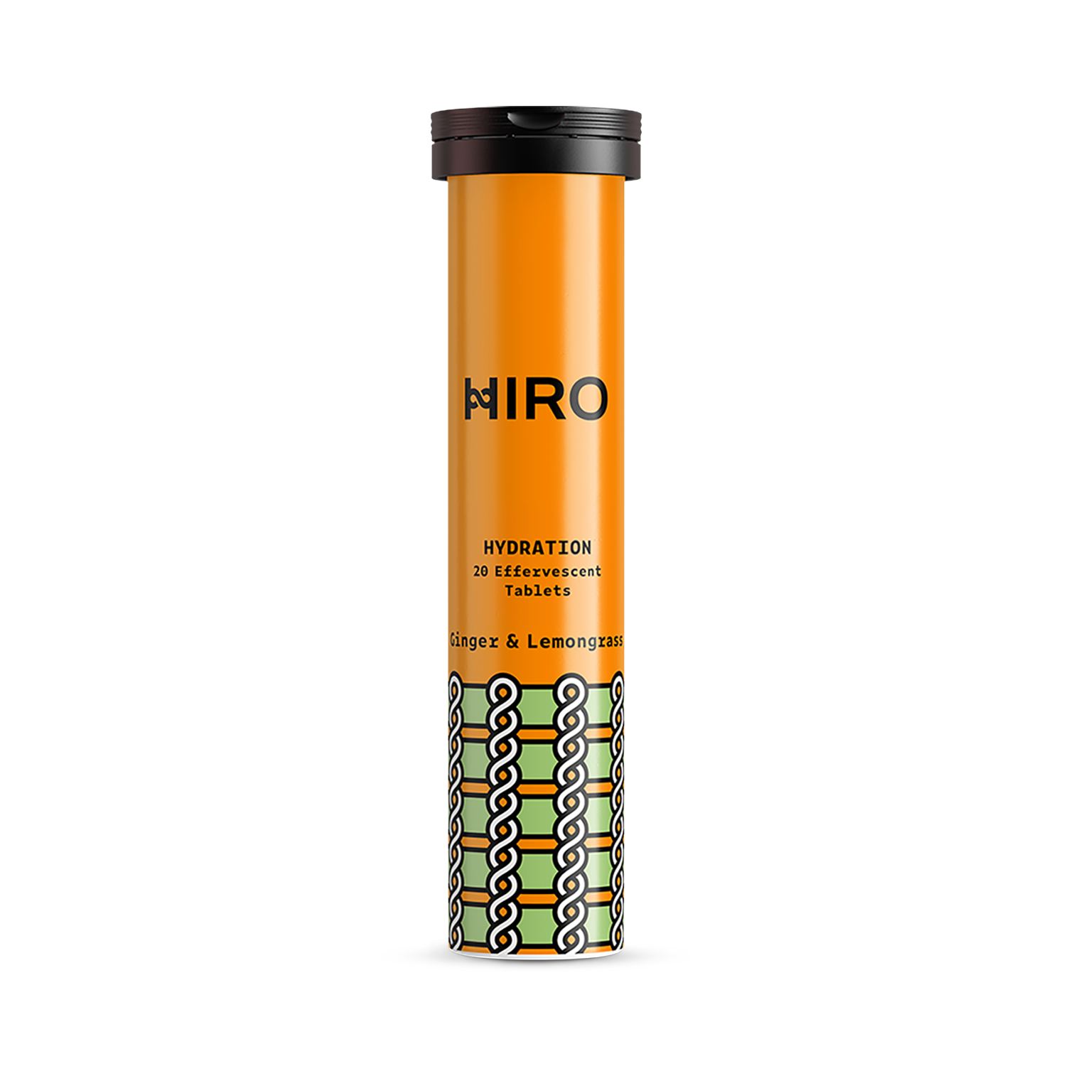 HIRO Hydration - Ginger & Lemongrass (Electrolyte Tablets) 20 Tablets