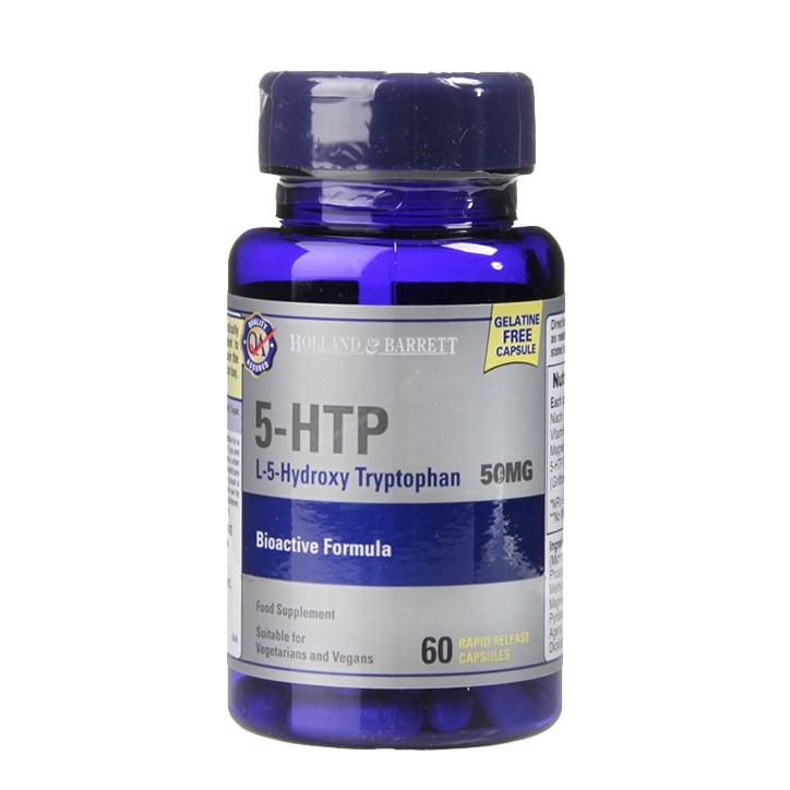 Holland & Barrett Vegan 5-HTP 60 Capsules 50mg