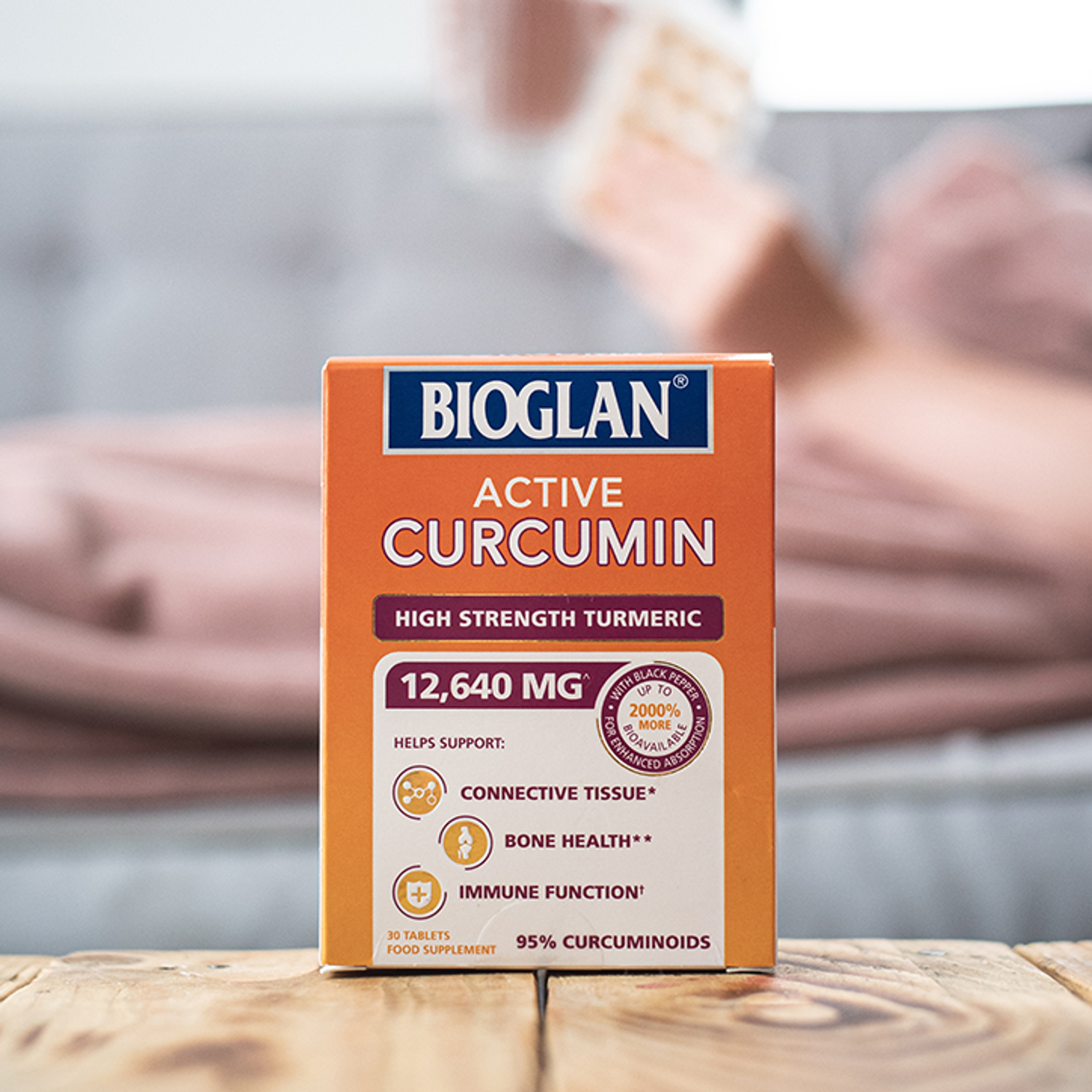 Bioglan Active Curcumin High Strength Turmeric Holland & Barrett