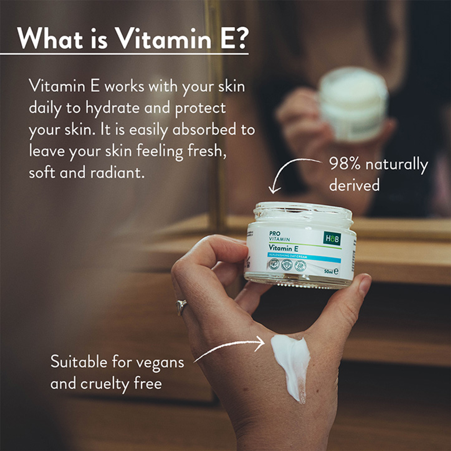 Holland & Barrett PRO Vitamin E Day Cream 50ml Holland & Barrett