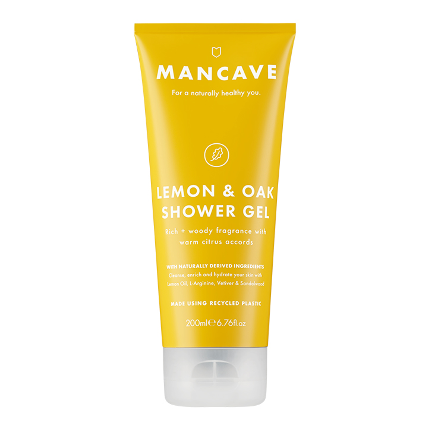ManCave Lemon & Oak Shower Gel Holland & Barrett