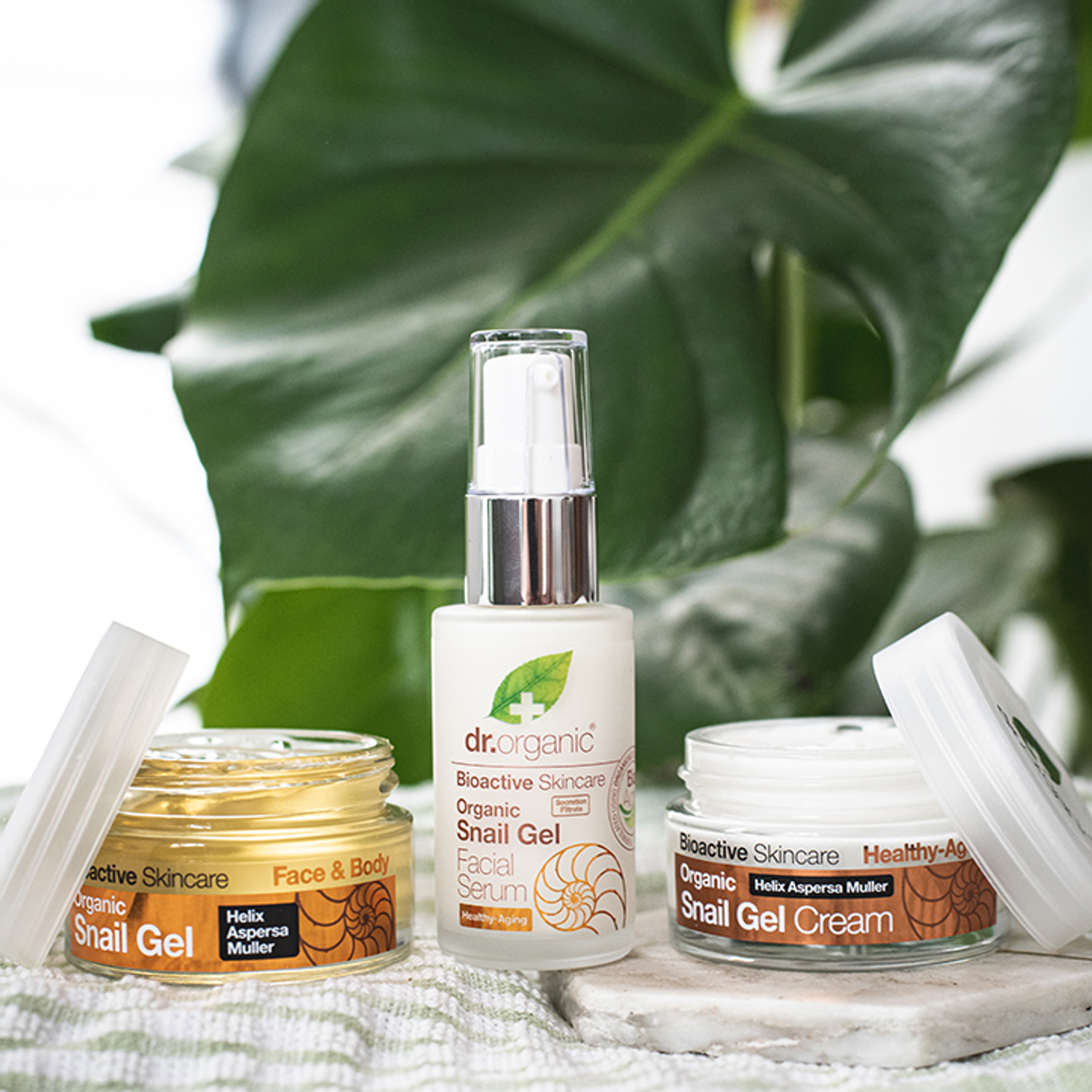 Dr Organic Snail Gel Face Serum AntiAging Holland & Barrett