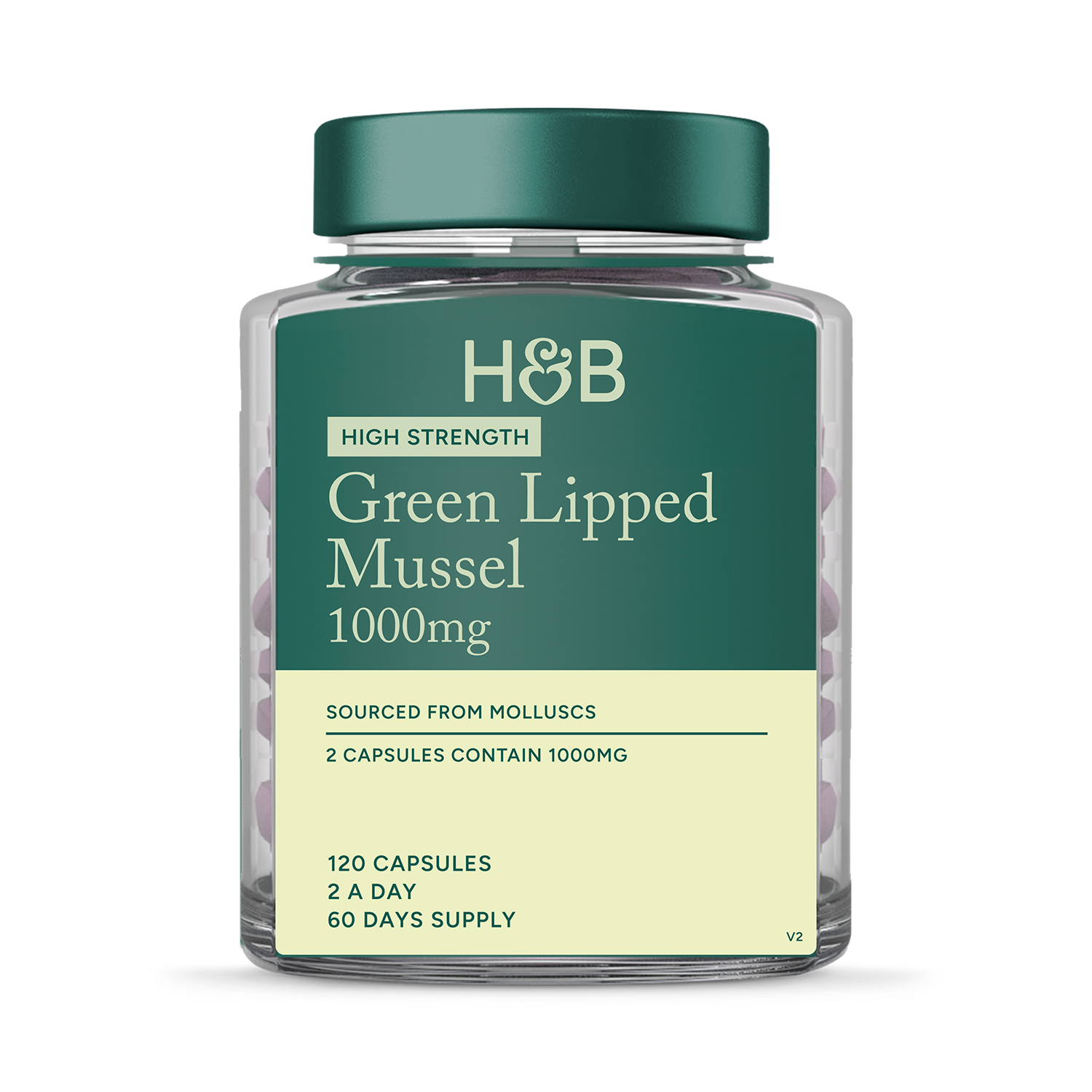Holland & Barrett Green Lipped Mussel 1000mg 120 Capsules