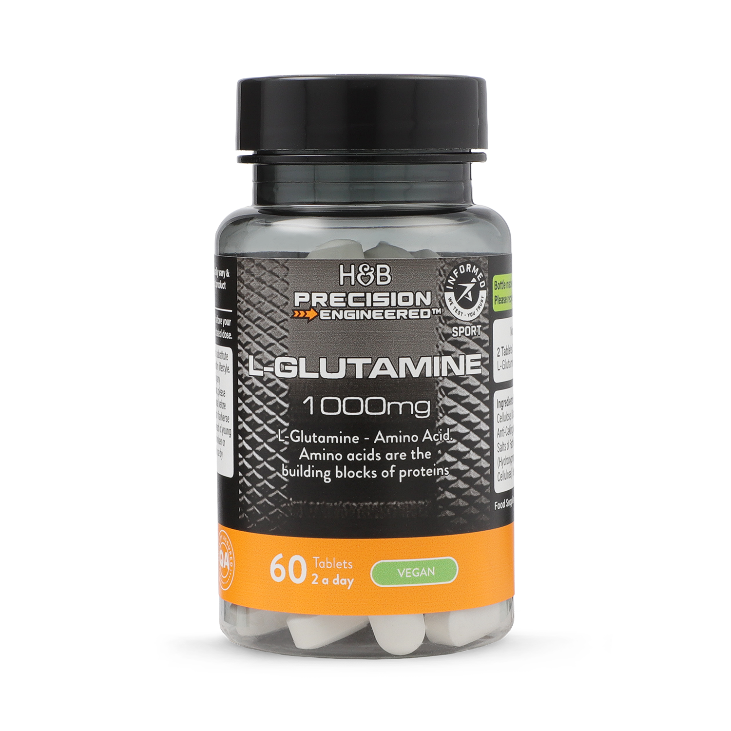 Precision Engineered L-Glutamine 1000mg 60 tablets