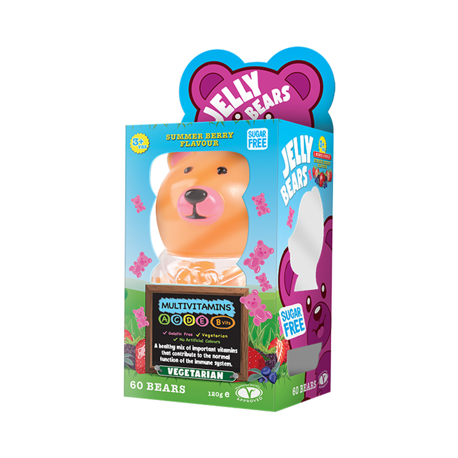 Jelly Bears Multivitamins Fruit Bear Chewables | Holland & Barrett