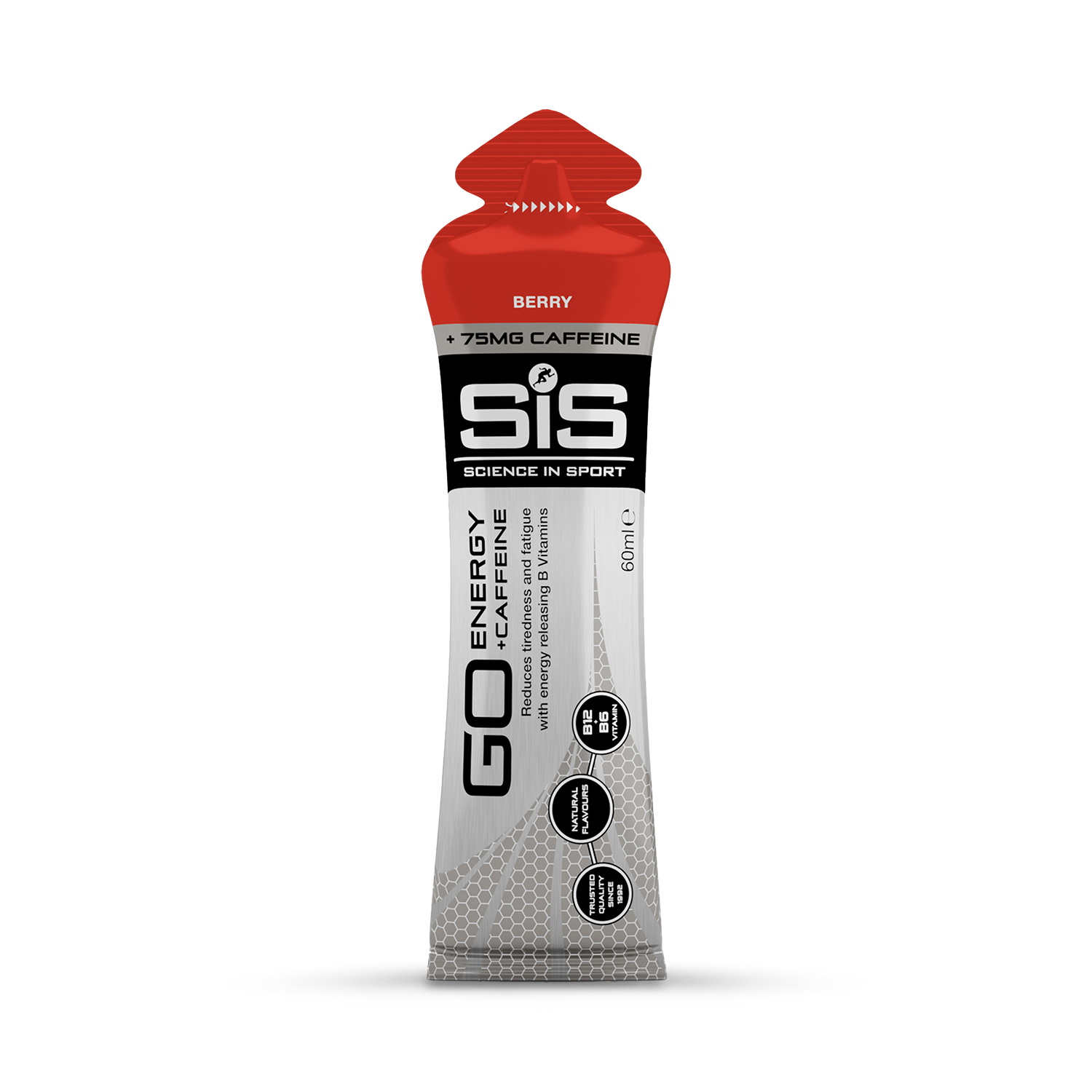SiS GO Energy Caffeine Gel Berry 60ml Holland Barrett
