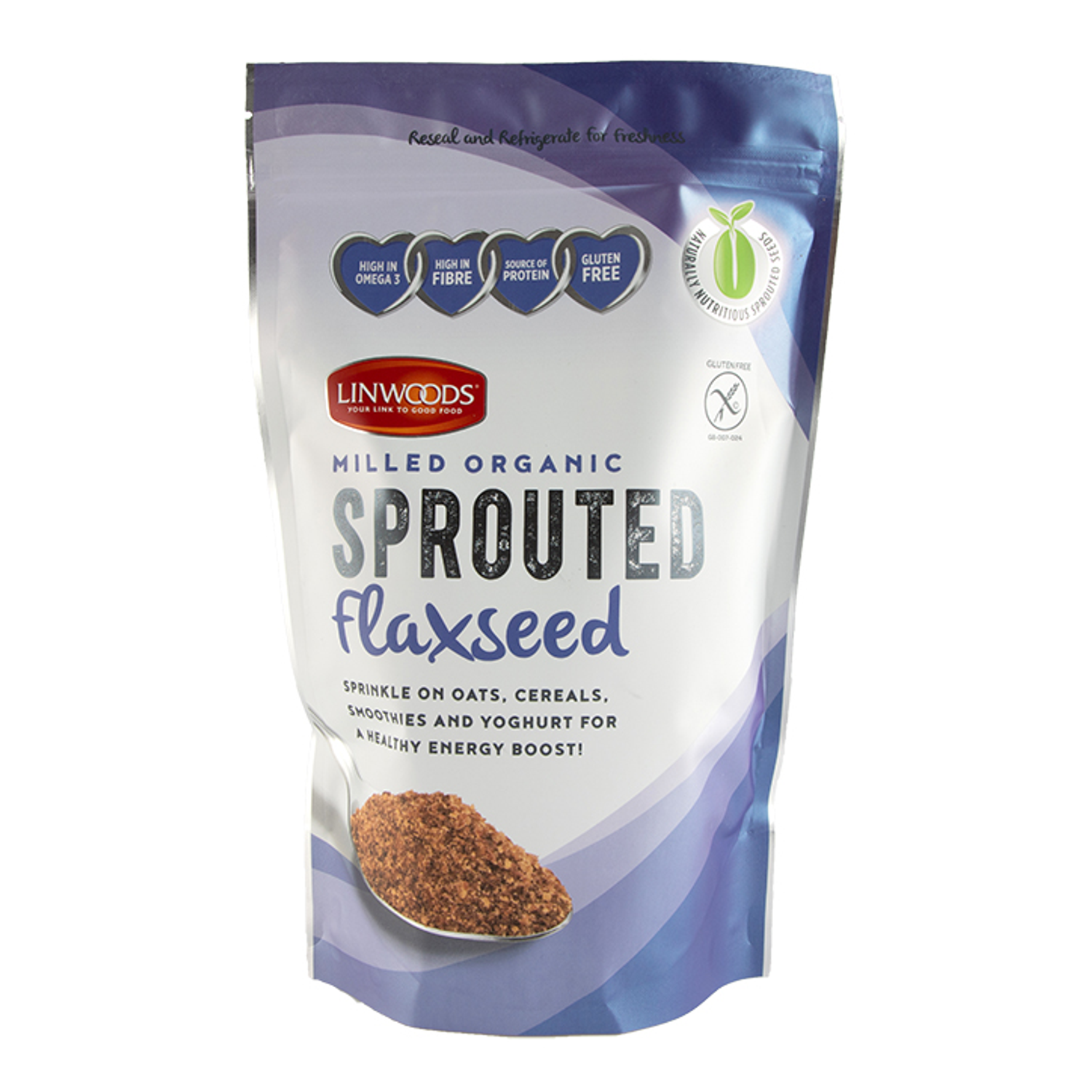 Linwoods Milled Organic Sprouted Flaxseed 360g Holland & Barrett