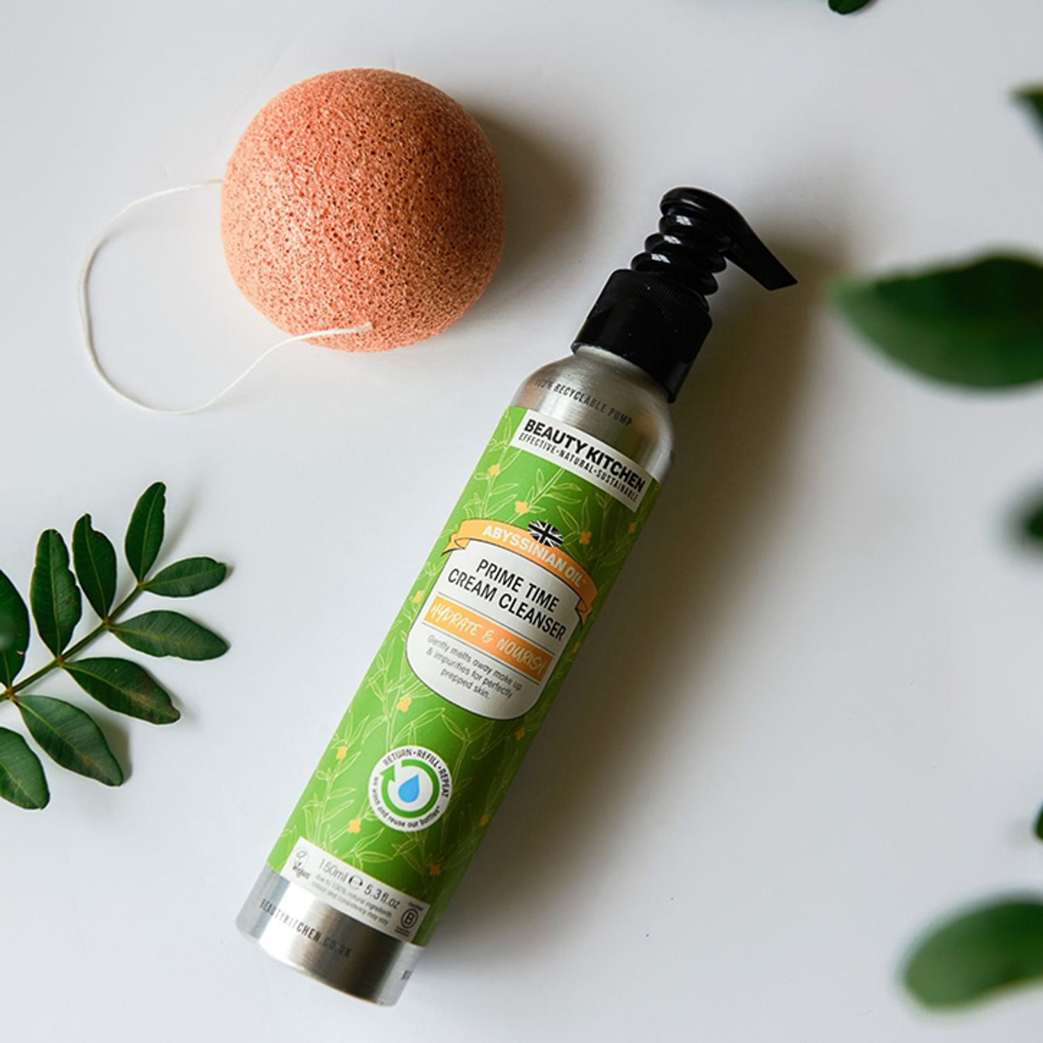 Beauty Kitchen Abyssinian Oil Facial Cleansing Konjac Sponge Holland