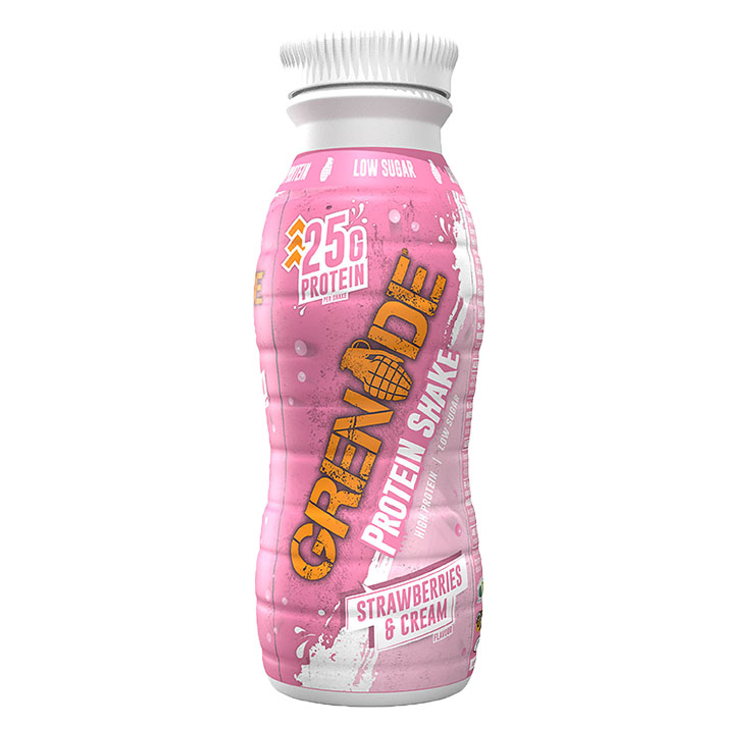 Grenade Protein Shake Strawberries & Cream High Protein Low Calorie