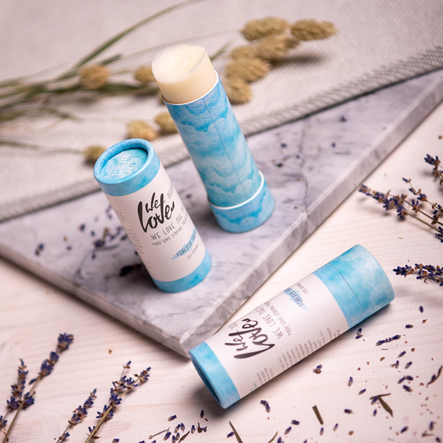 We Love The Planet Deocreme Forever Fresh 48g - Natürliche Deocreme Mit Natron