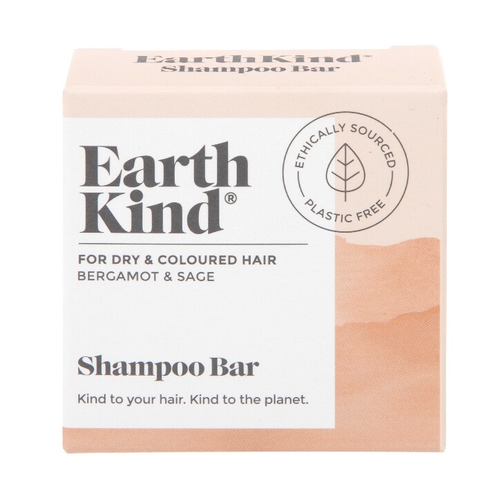 EarthKind Bergamot & Sage Shampoo Bar for Dry & Coloured Hair