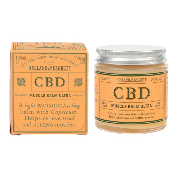 H&B CBD Muscle Balm Ultra 100ml