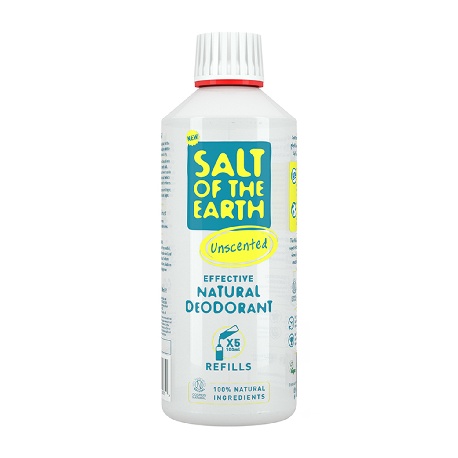 Salt of the Earth Unscented Deodorant Spray Refill 500ml Holland