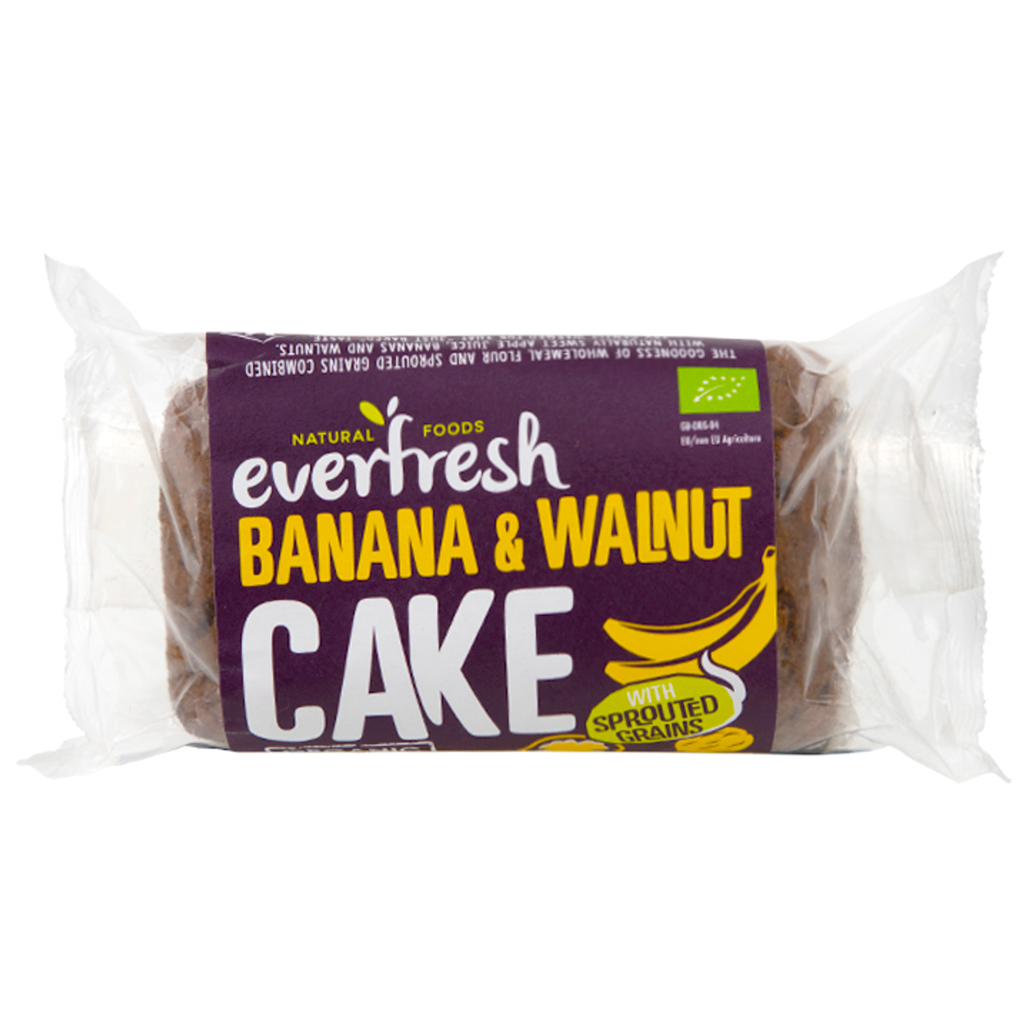 Everfresh Sprouted Banana & Walnut Cake 350g Holland & Barrett