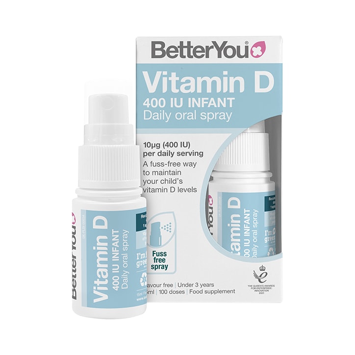 BetterYou D400 Infant Vitamin D Daily Oral Spray 15ml-1