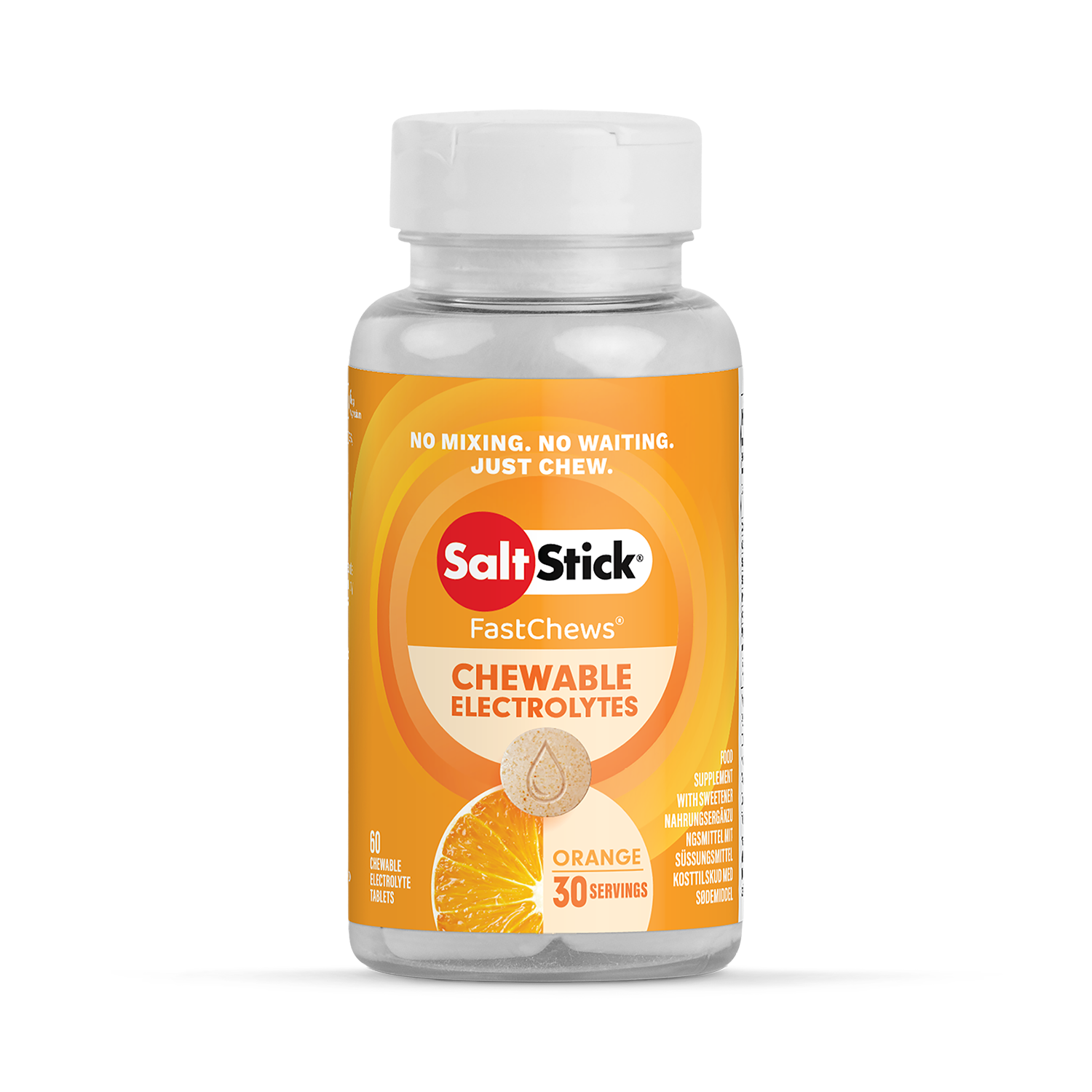 Salt Stick Fastchews Tart 60 Chewable Tablets