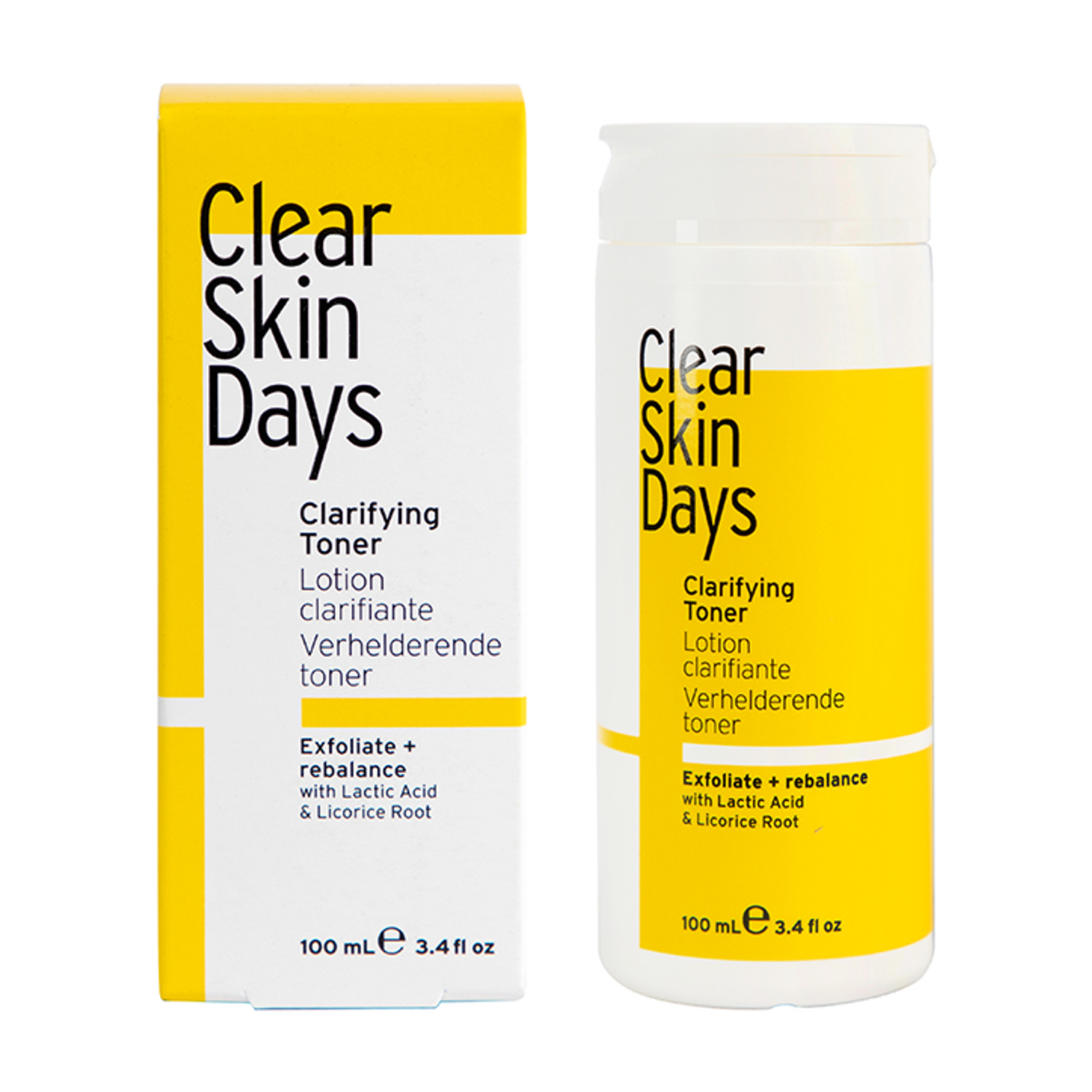Clear Skin Days Clarifying Toner 100ml Holland & Barrett