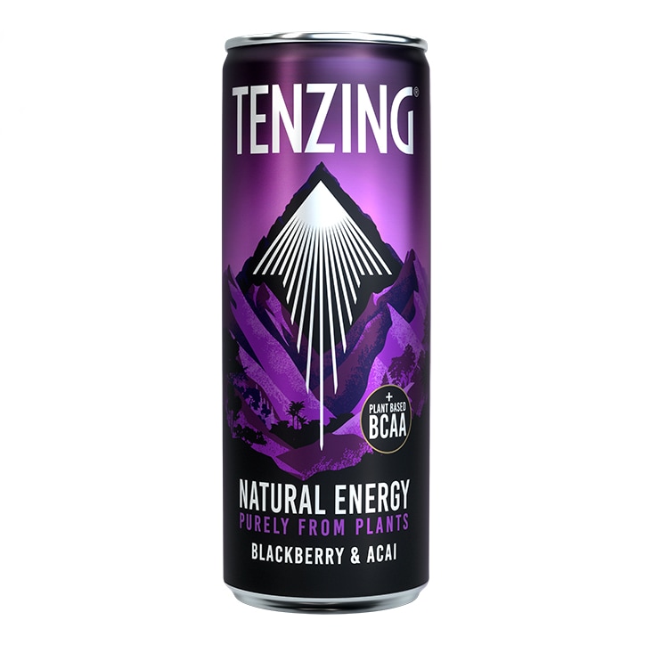 Tenzing Natural Energy Drink Blackberry & Acai 330ml-1
