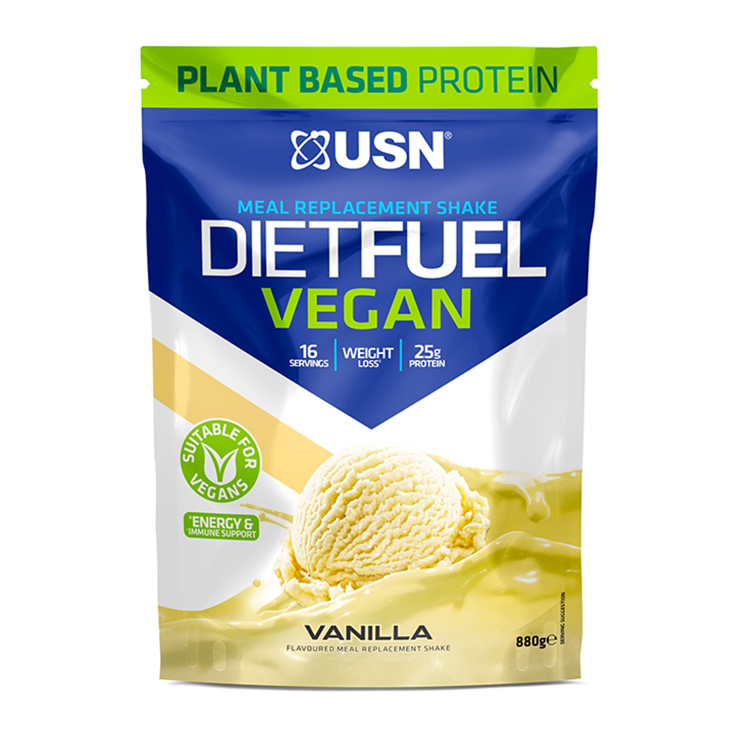 Diet Fuel Vegan MRP Vanilla (880g) Holland & Barrett