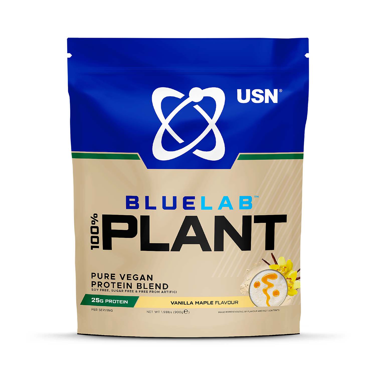 USN 100% Plant Protein Vanilla 900g