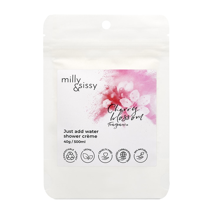 milly&sissy Zero Waste Cherry Blossom Shower Crème 500ml-1