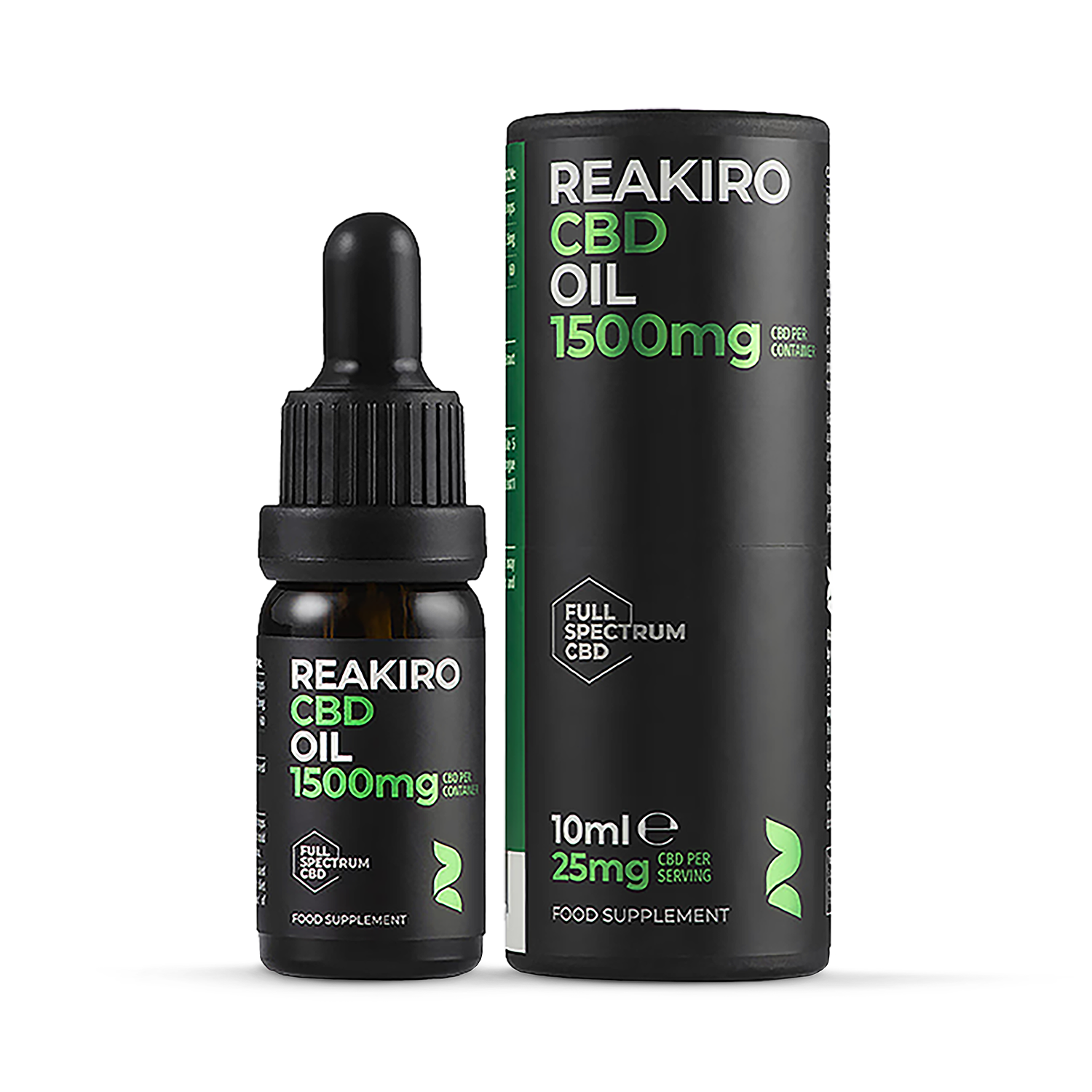 Reakiro CBD Oil 1500mg 10 ml | H&B