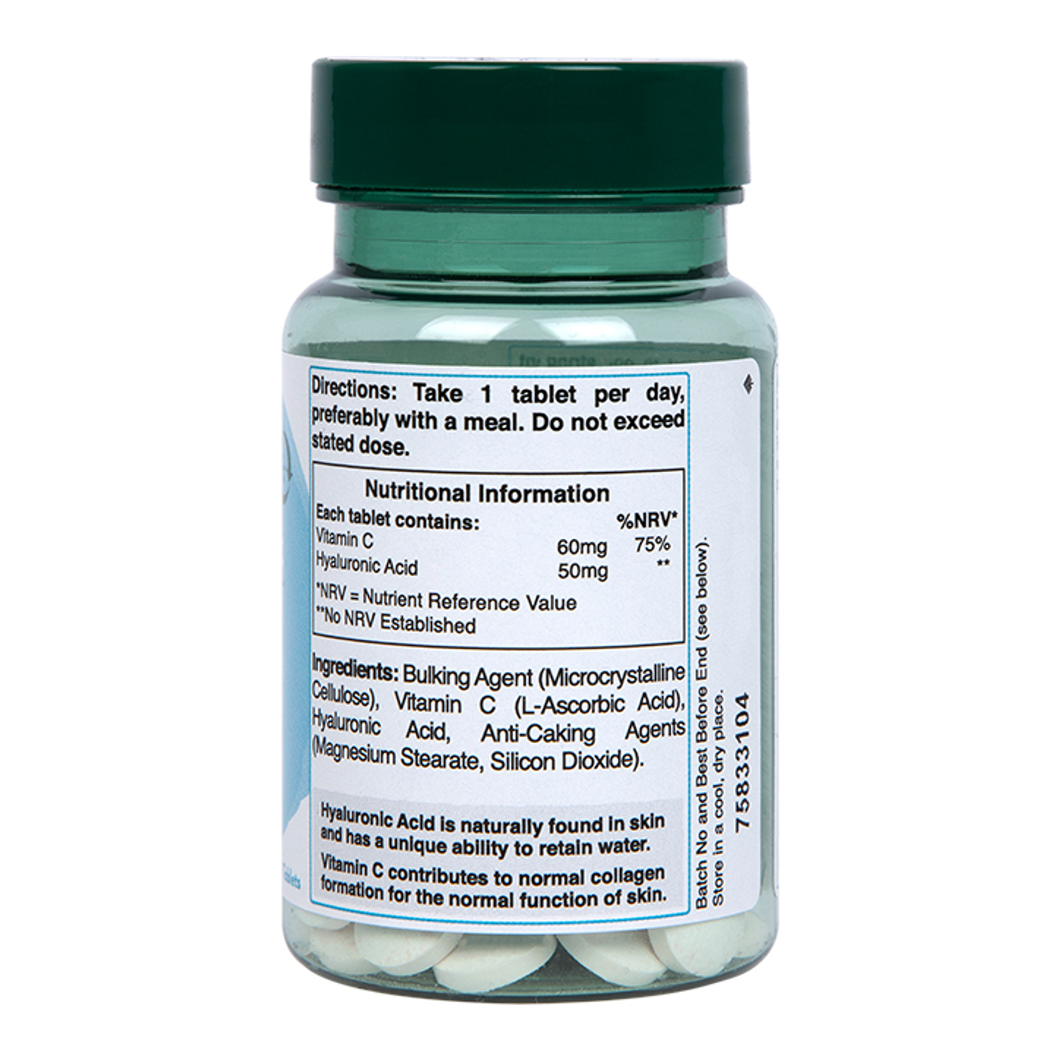 Hyaluronic Acid 50mg Tablets Holland & Barrett