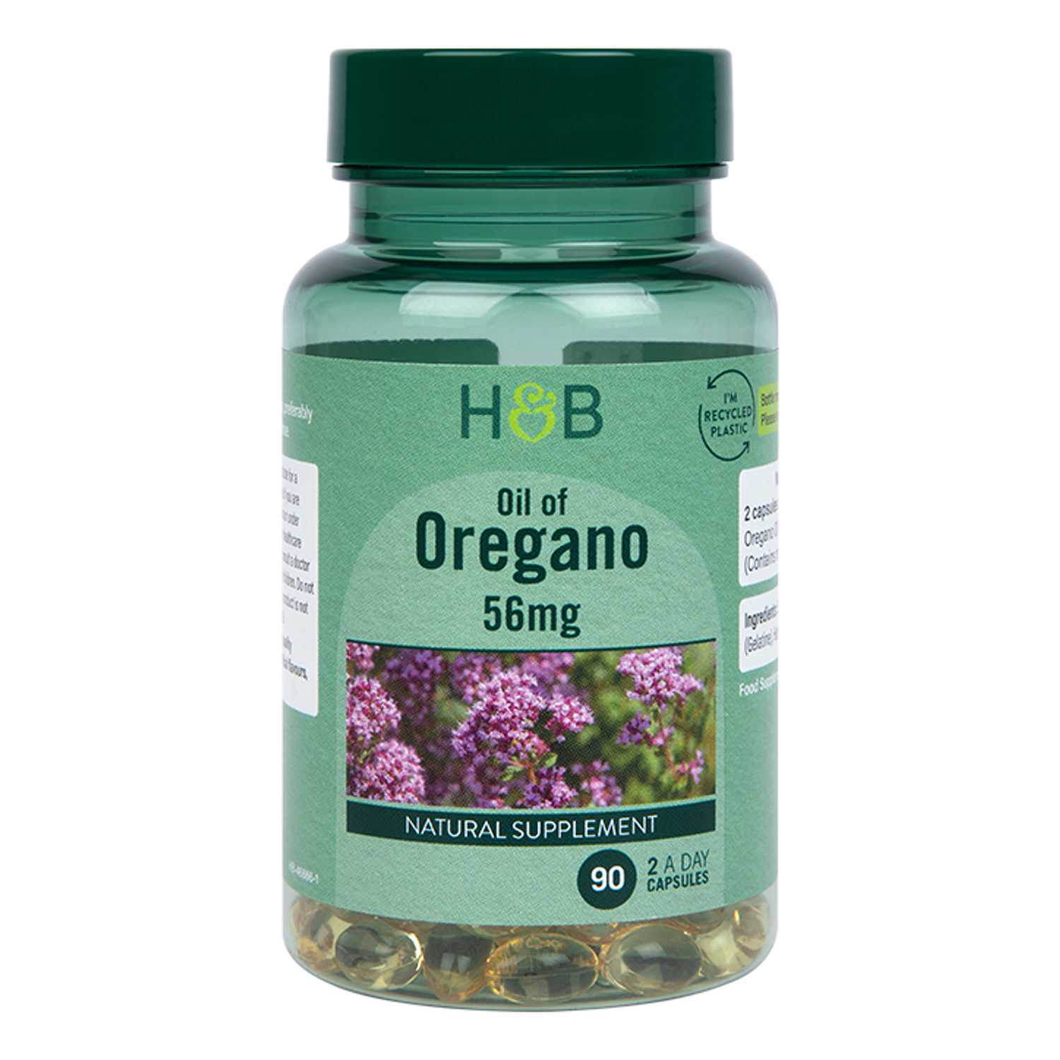 Holland & Barrett Oil of Oregano 90 Capsules Holland & Barrett