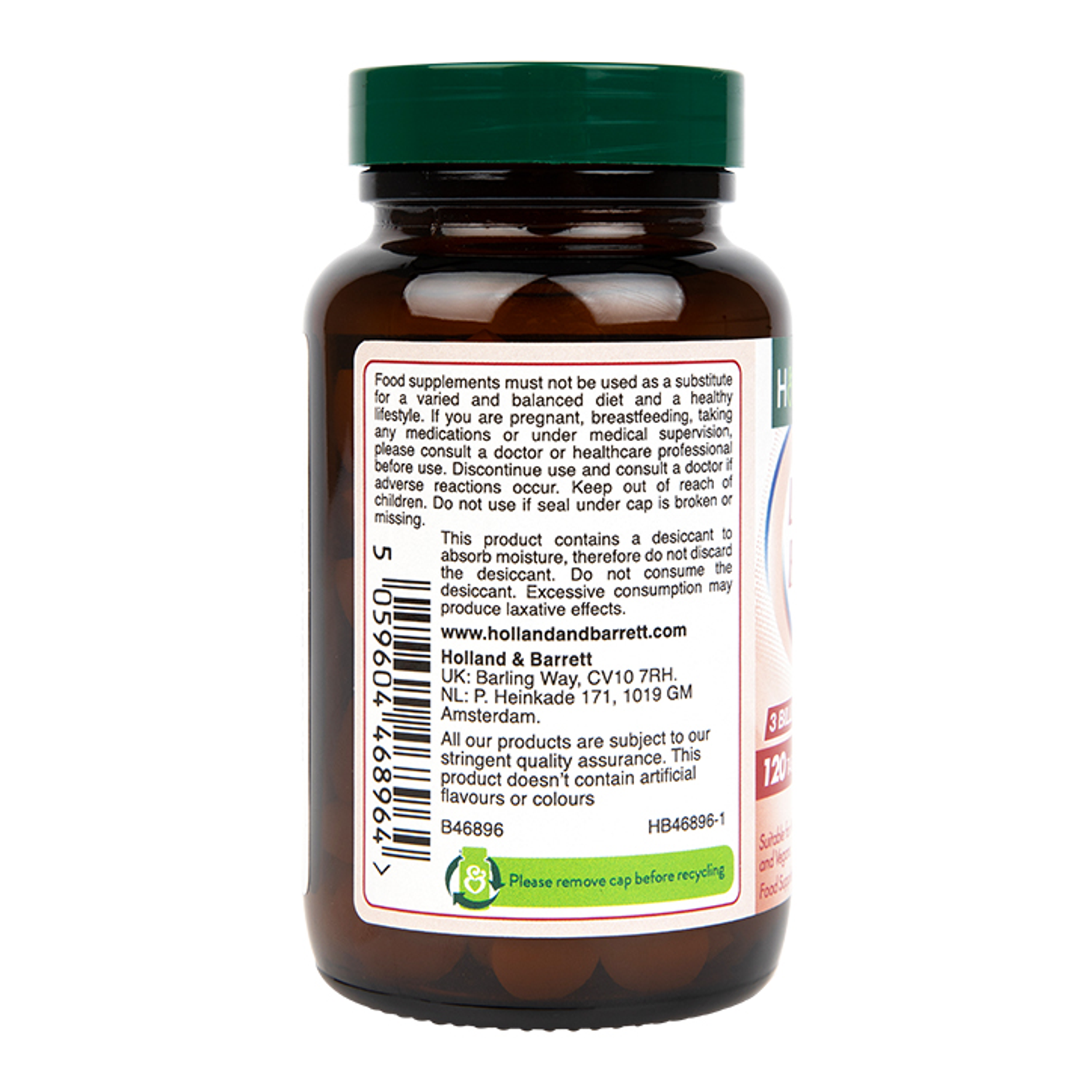 Acidophilus Chewable Strawberry Tablets Holland & Barrett