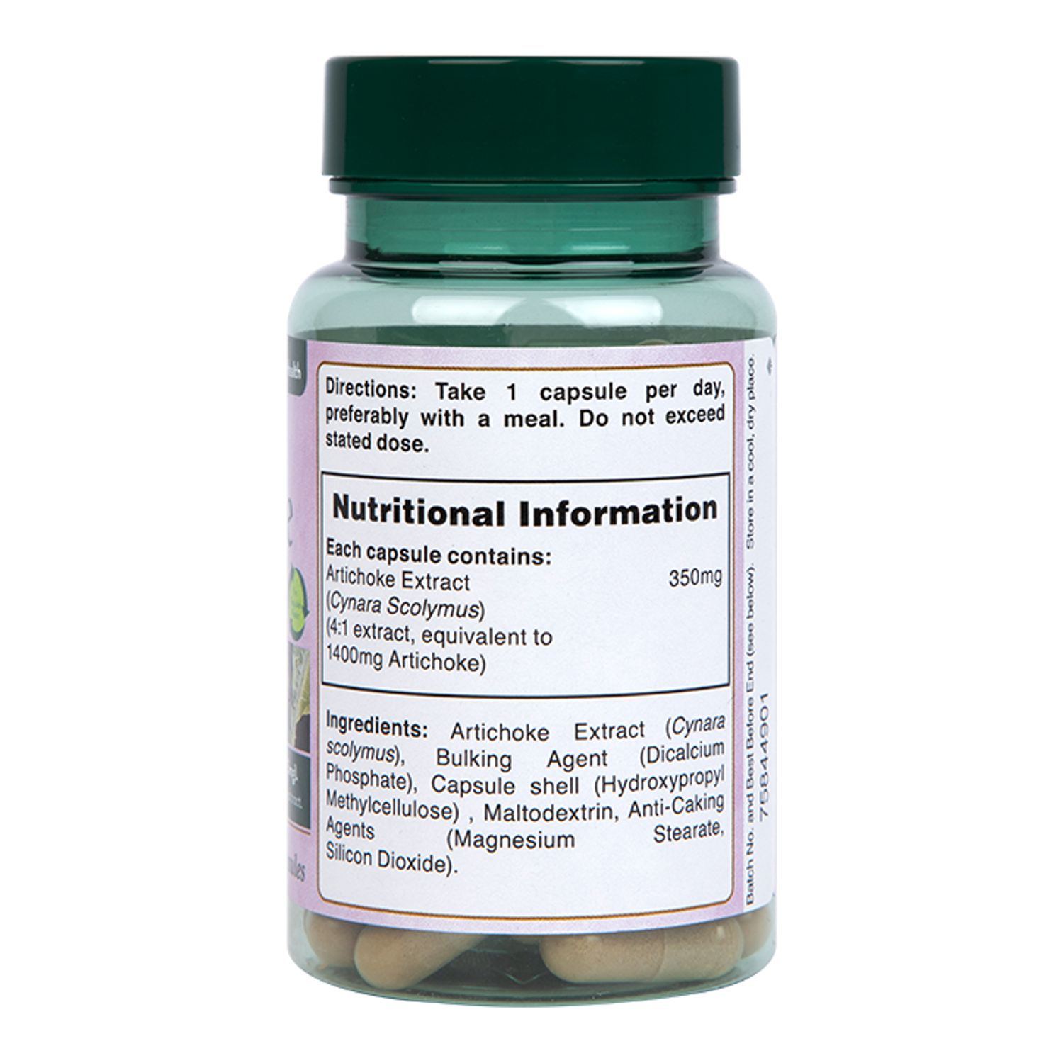 Holland & Barrett Artichoke Extract Capsules Holland & Barrett