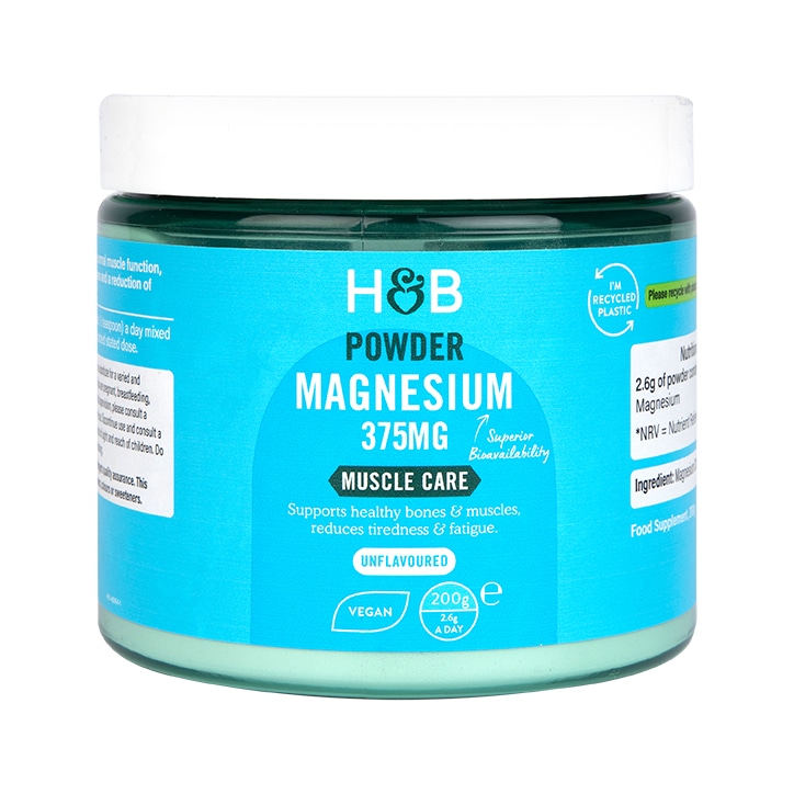 Holland & Barrett Magnesium 375mg Powder 200g