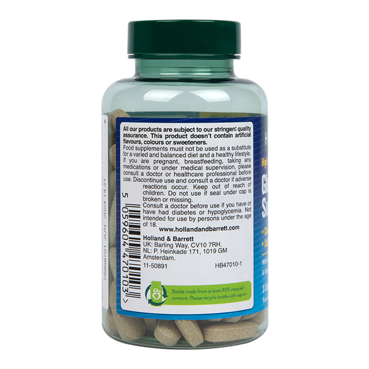 H&B High Strength Glucosamine & Chondroitin Complex Holland & Barrett
