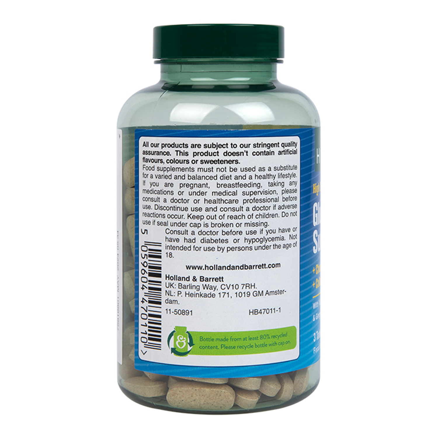 Glucosamine & Chondroitin 180 Tablets Holland & Barrett