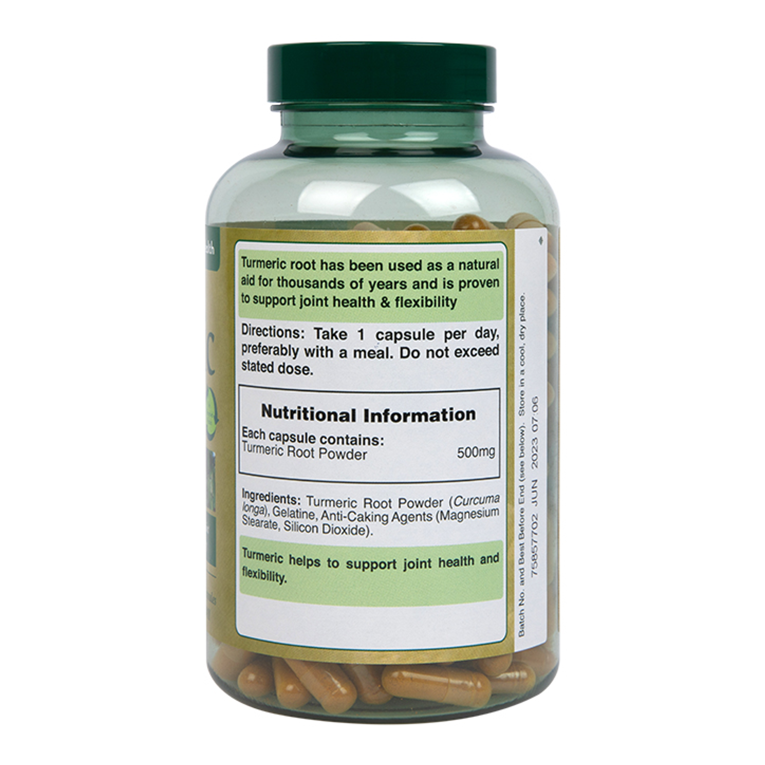 Turmeric 500mg 240 Capsules Holland & Barrett