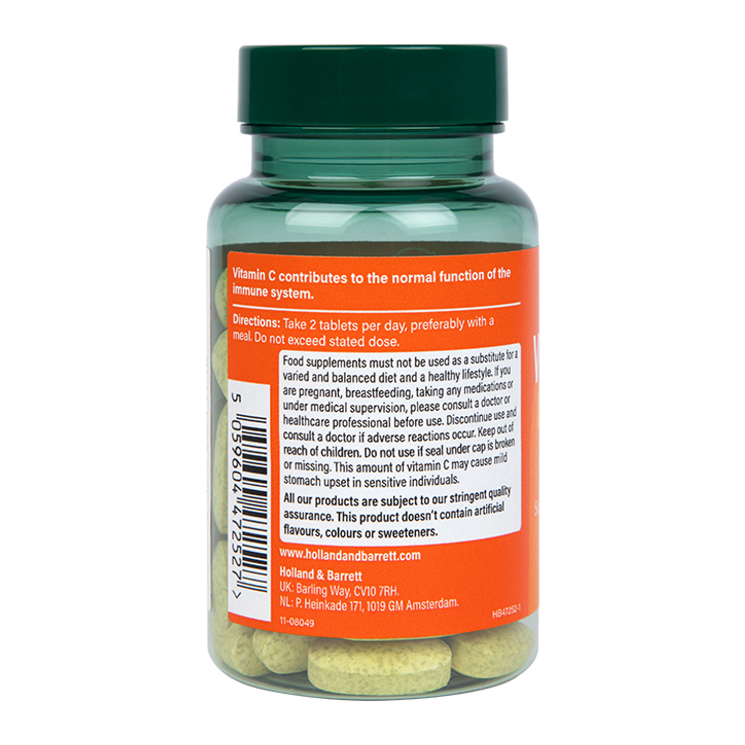 Quercetin + Vitamin C 60 Tablets Holland & Barrett