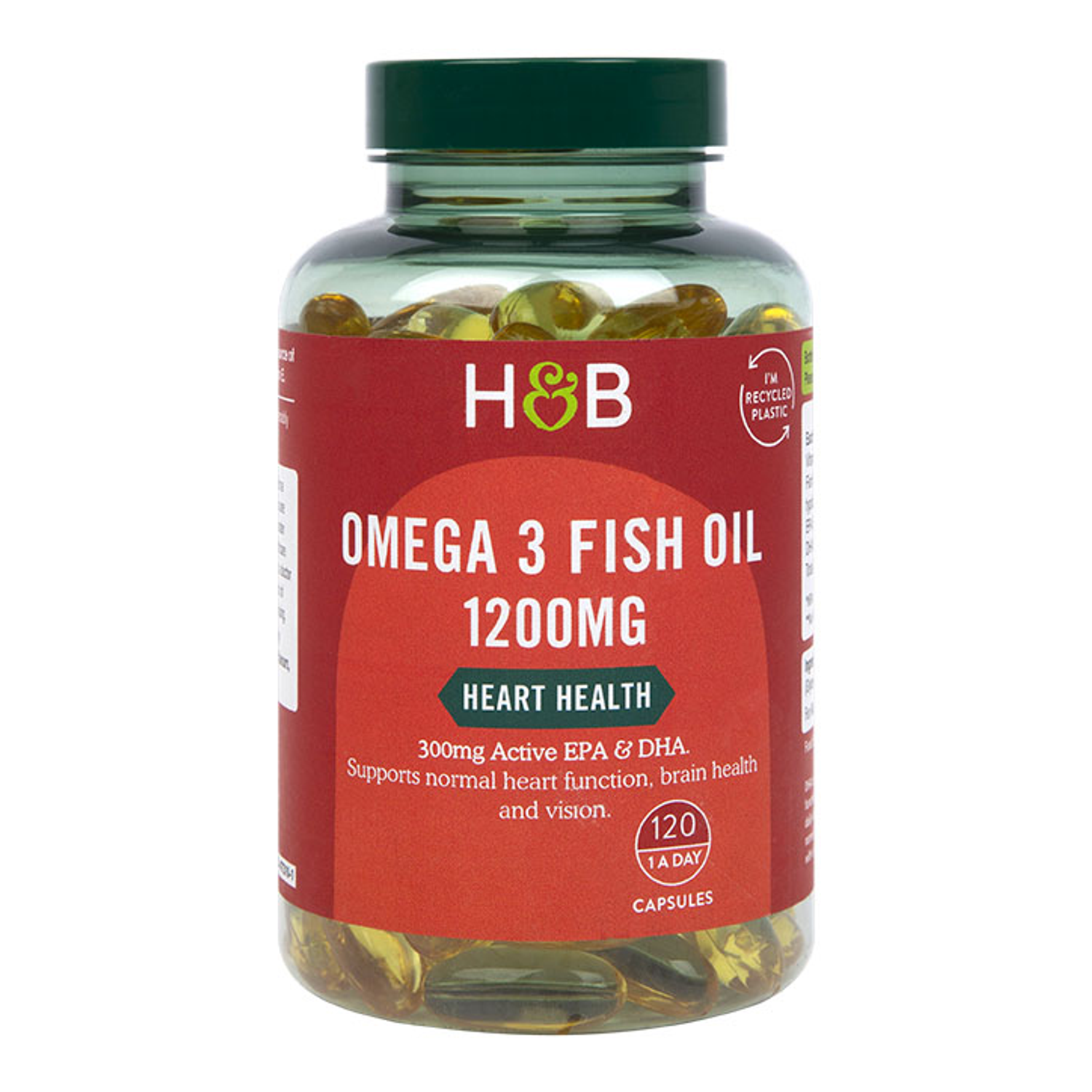 H&B Omega 3 Fish Oil Capsules Holland & Barrett